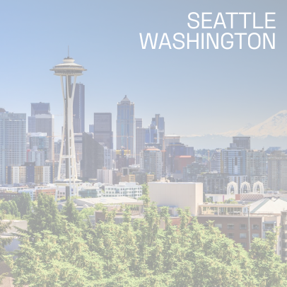 AfroTech Seattle background. AfroTech is the largest Black tech conference of the year. Learn about diversity, inclusion and equity with this year's keynote speakers and break out sessions. Pictured: The Seattle, Wash. skyline.